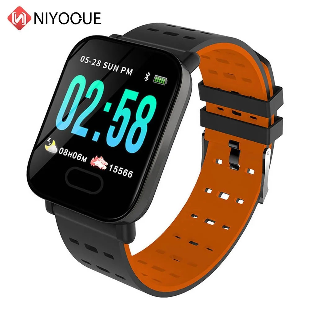 A6 Smart Watch Bracelet Blood Pressure Fitness Tracker Watch Smartwatch Waterproof Heart Rate Monitor Pedometer For Android IOS
A6 Smart Watch Bracelet Blood Pressure Fitness Tracker Watch Smartwatch Waterproof Heart Rate Monitor Pedometer For Android IOS