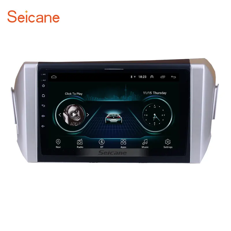 Seicane for 2015 Toyota Innova 1024*600 9 inch HD Touchscreen Android 8.1 Radio GPS Navigation Bluetooth Phone Wifi SWC
Seicane for 2015 Toyota Innova 1024*600 9 inch HD Touchscreen Android 8.1 Radio GPS Navigation Bluetooth Phone Wifi SWC