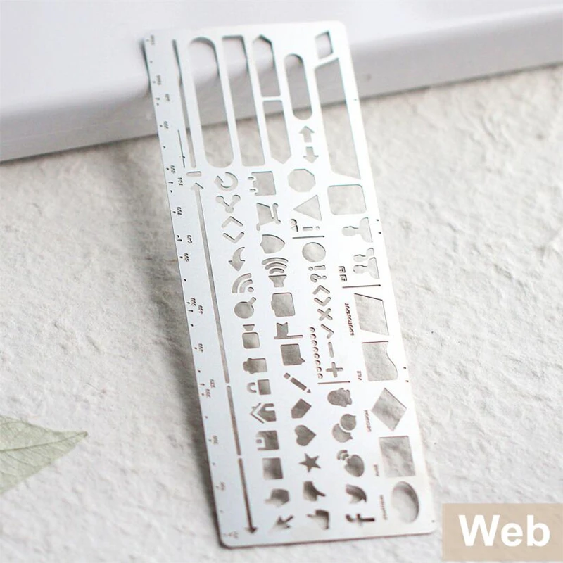 1PC Creative Cute Rulers Kawaii Hollow Metal Rulers For Kids Student Gift School Office Supplies Novelty Item Korean Stationery
1PC Creative Cute Rulers Kawaii Hollow Metal Rulers For Kids Student Gift School Office Supplies Novelty Item Korean Stationery