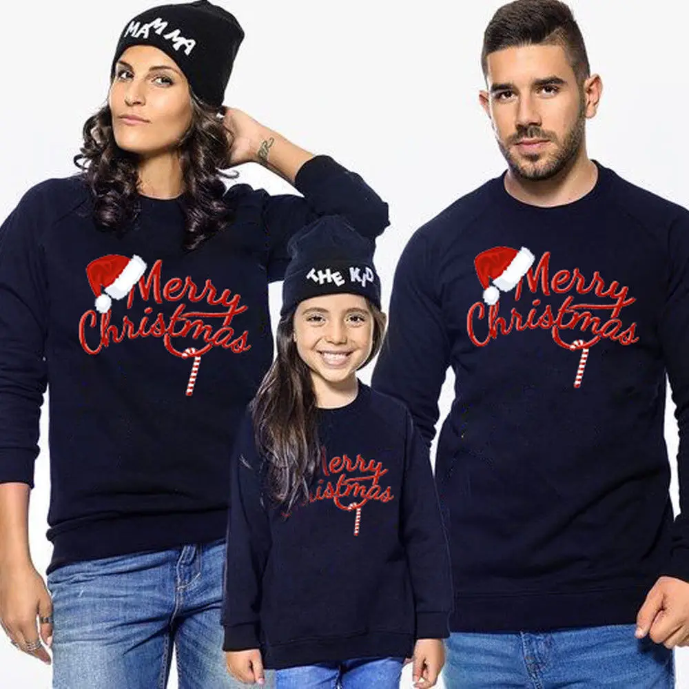Christmas Family Matching Sweatshirt Fashion Mom Dad Kids Long Sleeve Letter Sweatshirt Tops Family Matching Casual Sweeatshirts
Christmas Family Matching Sweatshirt Fashion Mom Dad Kids Long Sleeve Letter Sweatshirt Tops Family Matching Casual Sweeatshirts