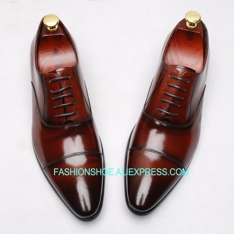 High Top Quality Formal Suit Dress Shoes Cow leather Wedding Party Oxfords Wine Red Black
High Top Quality Formal Suit Dress Shoes Cow leather Wedding Party Oxfords Wine Red Black