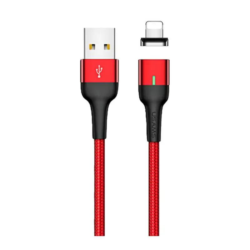 USAMS 3 In 1 Nylon Braided Magnetic Data Cable 3A Fast Charging Cables Mobile Phone Charger Cord Data For Android IOS Type-C
USAMS 3 In 1 Nylon Braided Magnetic Data Cable 3A Fast Charging Cables Mobile Phone Charger Cord Data For Android IOS Type-C
