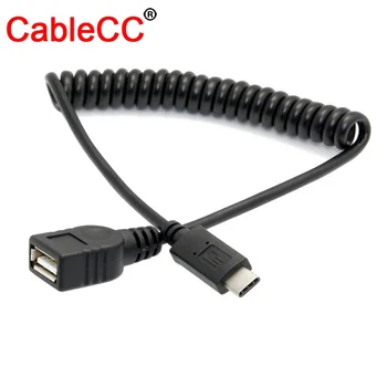 10pcs/lot CY CableCC Stretch USB-C USB 3.1 Type C to USB 2.0 A Female OTG Data CableWork for Tablet & Mobile Phone & Laptop
10pcs/lot CY CableCC Stretch USB-C USB 3.1 Type C to USB 2.0 A Female OTG Data CableWork for Tablet & Mobile Phone & Laptop