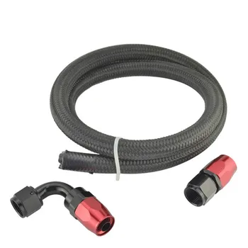 SPEEDWOW AN4 AN6 AN8 AN10 0+90 Degree Swivel Hose End+1M Nylon Braided Fuel Hose Line Oil Pipe Kit
SPEEDWOW AN4 AN6 AN8 AN10 0+90 Degree Swivel Hose End+1M Nylon Braided Fuel Hose Line Oil Pipe Kit