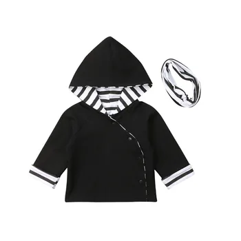 Newborn Kids Baby Girls Clothes Long Sleeve Hooded Hoodie Sweatshirt Top+Scarf 2pcs Outfit Autumn Winter Warm Clothes Set
Newborn Kids Baby Girls Clothes Long Sleeve Hooded Hoodie Sweatshirt Top+Scarf 2pcs Outfit Autumn Winter Warm Clothes Set