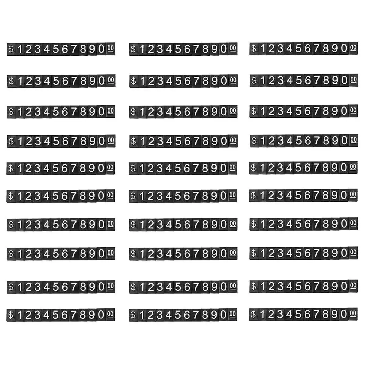 30pcs Price Tag Dollar Numeral Cubes assembly blocks stick combined number digit tag sign watch jewelry pricing display stand
30pcs Price Tag Dollar Numeral Cubes assembly blocks stick combined number digit tag sign watch jewelry pricing display stand