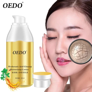 OEDO 80ml Hyaluronic Acid Ginseng Essence Moisturizing Lotion Emulsion Nourish Skin Whitening Skin Cream
OEDO 80ml Hyaluronic Acid Ginseng Essence Moisturizing Lotion Emulsion Nourish Skin Whitening Skin Cream