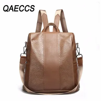 Women Leather Backpacks For Girls Female Backpacks Mochila Female Back Pack Preppy Style Travel Solid Rucksacks Female Sac A Dos 
Women Leather Backpacks For Girls Female Backpacks Mochila Female Back Pack Preppy Style Travel Solid Rucksacks Female Sac A Dos