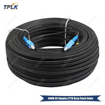 300M Best price SC SM SX FTTH Drop Cable Patch Cord 300M Outdoor SC-SC FTTH Fiber Optic Patch Cord High qualtiy
300M Best price SC SM SX FTTH Drop Cable Patch Cord 300M Outdoor SC-SC FTTH Fiber Optic Patch Cord High qualtiy
