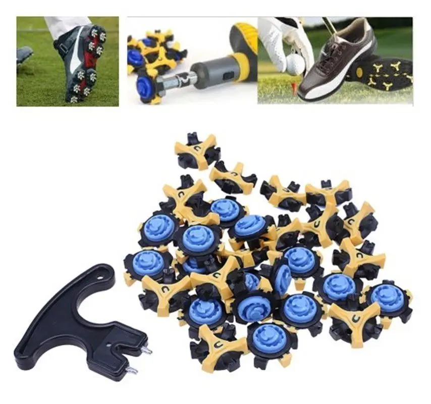 30PCS Golf Shoe Spikes Replacement Fast Twist Tri-Lok + Remover Tool Fit for Foot Joy
30PCS Golf Shoe Spikes Replacement Fast Twist Tri-Lok + Remover Tool Fit for Foot Joy