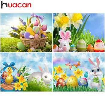 HUACAN Full Square Diamond Painting Easter Egg 5D Diy Diamond Embroidery Cartoon Home Decoration Picture Mosaic Rhinestone
HUACAN Full Square Diamond Painting Easter Egg 5D Diy Diamond Embroidery Cartoon Home Decoration Picture Mosaic Rhinestone
