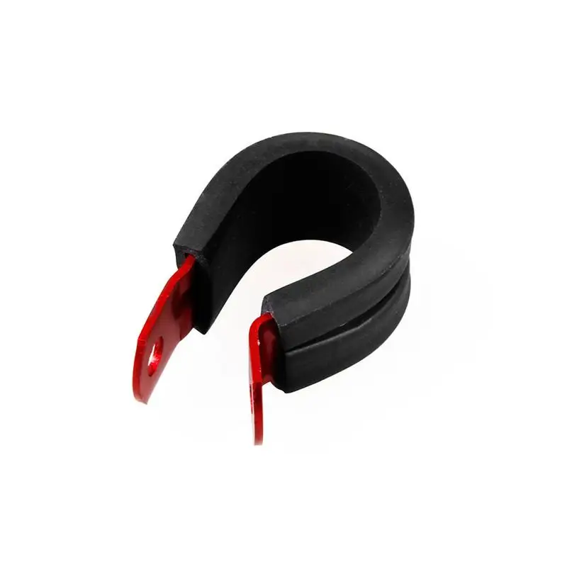 1PCS Rubber Lined R / P Clips Epdm Hose Pipe Clamps Black/Red Cable Wiring Tube Car Modification Accessories Drop Shipping
1PCS Rubber Lined R / P Clips Epdm Hose Pipe Clamps Black/Red Cable Wiring Tube Car Modification Accessories Drop Shipping