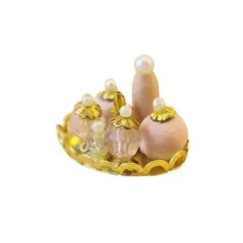 LeadingStar Simulate Perfume Lotion Bottle Set with Golden Tray for 1:12 Doll House Random Color
LeadingStar Simulate Perfume Lotion Bottle Set with Golden Tray for 1:12 Doll House Random Color