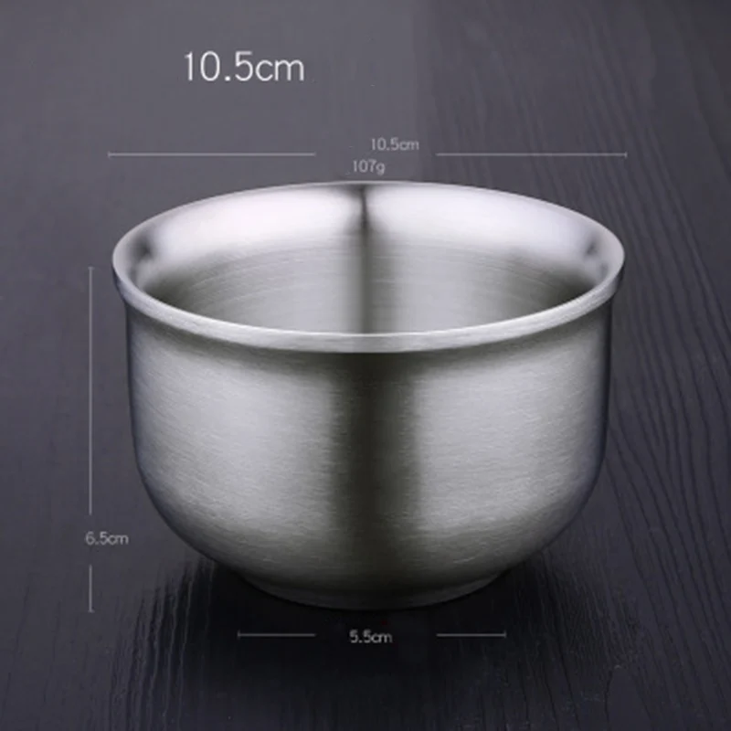 1 Pc Stainless Steel Double Layer Rice Bowl Metal Insulated Soup Bowl For Kids
1 Pc Stainless Steel Double Layer Rice Bowl Metal Insulated Soup Bowl For Kids
