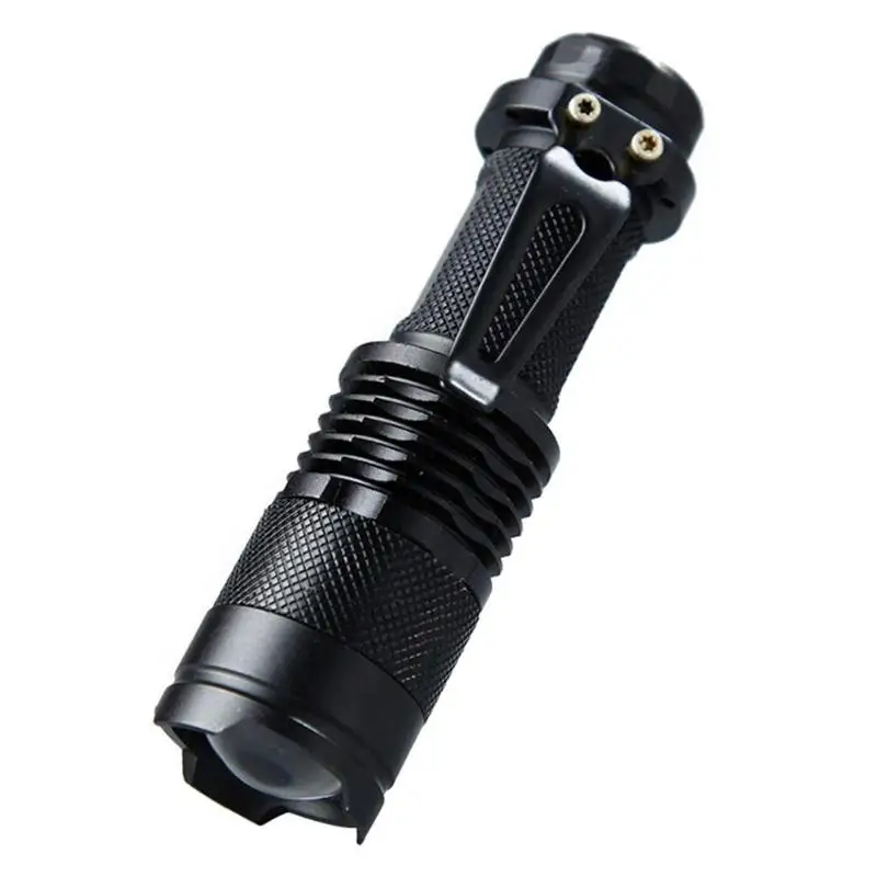 

Zoomable Led Flashlight Cree Q5 LED Aluminium Telescopic Zoom Flashlight 3 Modes Torch Lamp Waterproof Torch AA/14500 Battrey