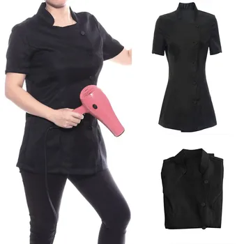 3 pcs Women Salon Spa Beauty Beautician Hairdressers Nails Healthcare Nurse Doctor Uniform Tunic Black Work Wear Size S M L
3 pcs Women Salon Spa Beauty Beautician Hairdressers Nails Healthcare Nurse Doctor Uniform Tunic Black Work Wear Size S M L