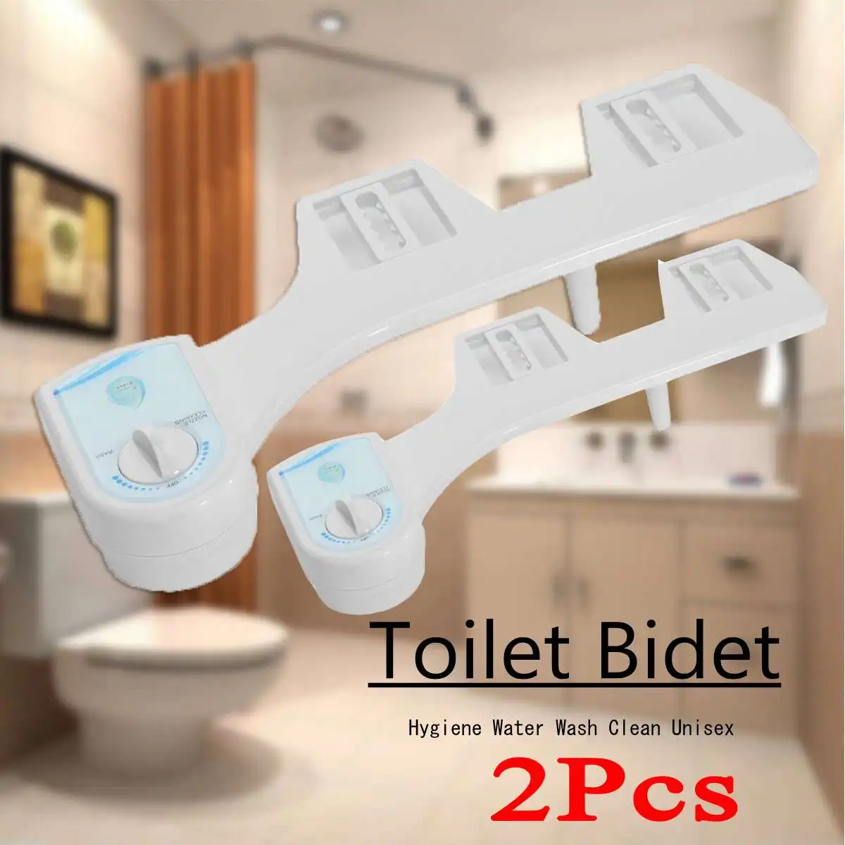 Xueqin 2PCS Toilet Seat Bidet Spray Nozzle Cold Water Bathroom Non-Electric ABS Toilet Seat Adjustable Gynecological Washing
Xueqin 2PCS Toilet Seat Bidet Spray Nozzle Cold Water Bathroom Non-Electric ABS Toilet Seat Adjustable Gynecological Washing