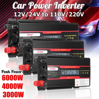 Modified Sine Wave Converter KROAK 3000W Power Inverter LCD Display DC 12/ 24V to AC 110V/220V for cars trucks 
Modified Sine Wave Converter KROAK 3000W Power Inverter LCD Display DC 12/ 24V to AC 110V/220V for cars trucks