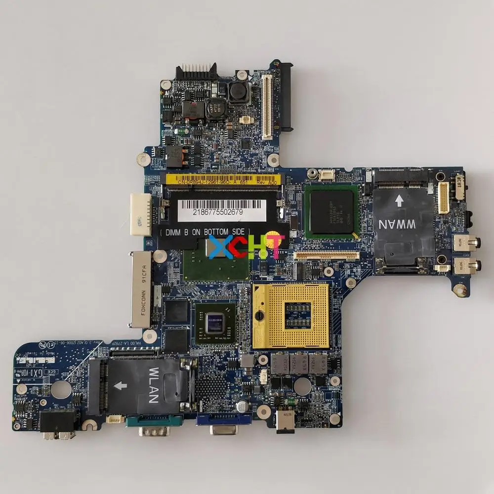 CN-0R894J 0R894J R894J w Graphics Onboard for Dell Inspiron D620 Laptop NoteBook PC Motherboard
CN-0R894J 0R894J R894J w Graphics Onboard for Dell Inspiron D620 Laptop NoteBook PC Motherboard