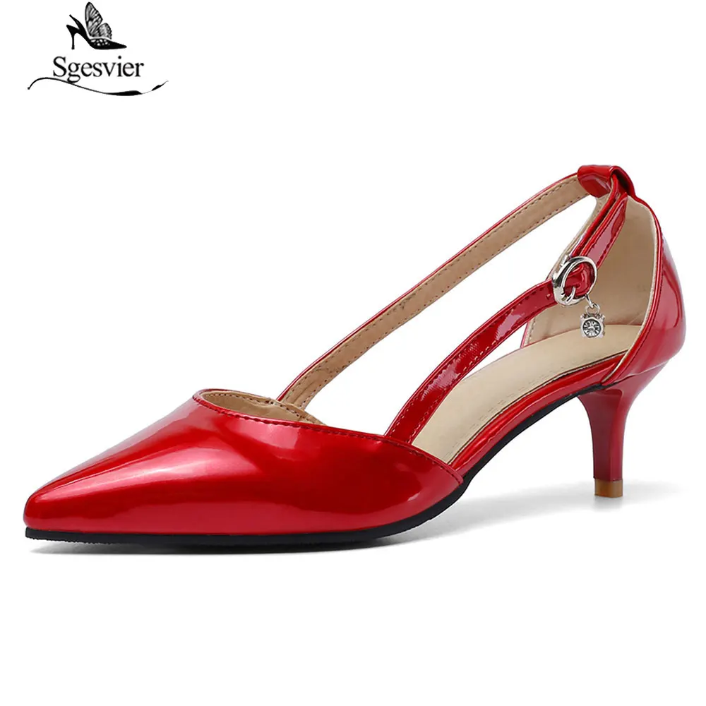 Sgesvier 2019 Plus Size 47 Elegant Office Lady Summer Sandals Thin High Heels Pointed Toe Sexy Party women's Shoes Woman G373
Sgesvier 2019 Plus Size 47 Elegant Office Lady Summer Sandals Thin High Heels Pointed Toe Sexy Party women's Shoes Woman G373