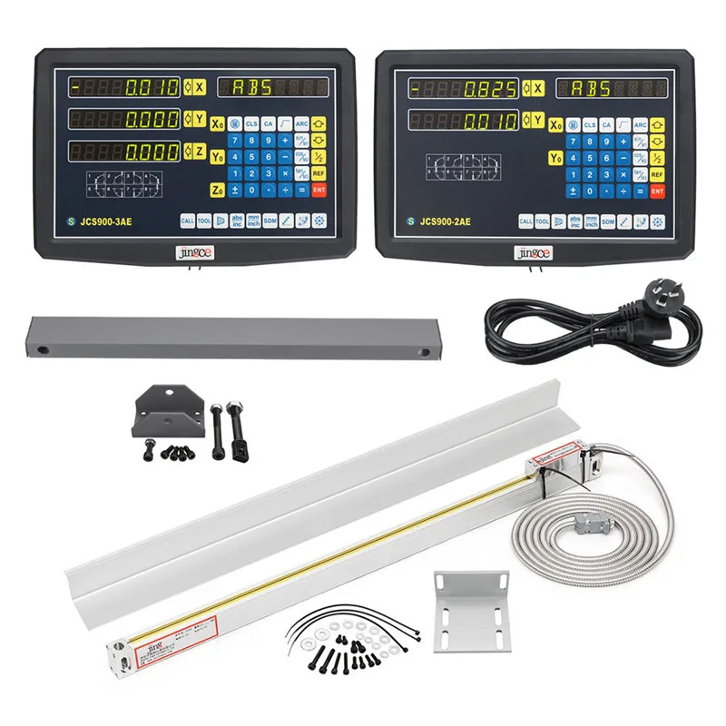 DANIU 2/3Axis Grating CNC Milling Digital Readout Display / 700-1000mm Electronic Linear Scale Lathe Tool
DANIU 2/3Axis Grating CNC Milling Digital Readout Display / 700-1000mm Electronic Linear Scale Lathe Tool