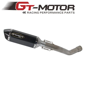 Motorcycle Exhaust System Slip On Middle Pipe For KAWASAKI Ninjia 1000 ZX-10R ZX10R 2008 2009 2010
Motorcycle Exhaust System Slip On Middle Pipe For KAWASAKI Ninjia 1000 ZX-10R ZX10R 2008 2009 2010