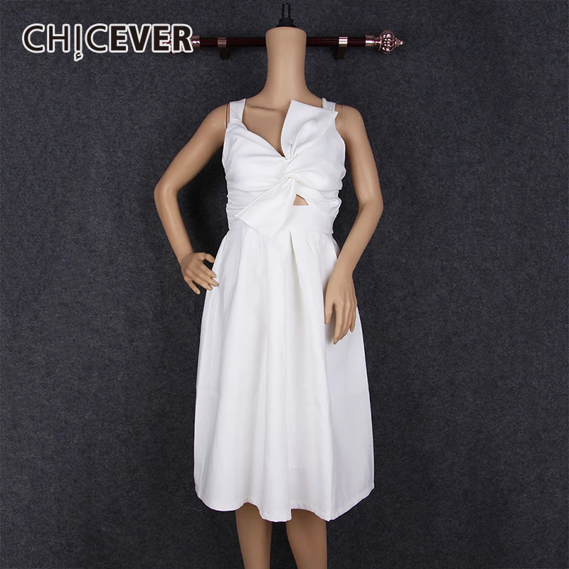 CHICEVER Sexy Off Shoulder Women Dress Female Backless Sleeveless Bow Slim 2019 Spring Ladies Party Dresses Clothes Fashion New
CHICEVER Sexy Off Shoulder Women Dress Female Backless Sleeveless Bow Slim 2019 Spring Ladies Party Dresses Clothes Fashion New