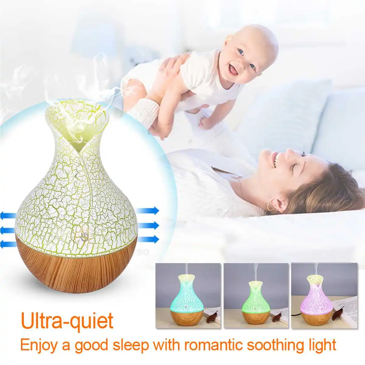 Ultrasonic Humidifier Air Purifier USB Color LED Light Night Essential Oil Aroma Diffuser Spa Cold Mist Purifier Office Home Car
Ultrasonic Humidifier Air Purifier USB Color LED Light Night Essential Oil Aroma Diffuser Spa Cold Mist Purifier Office Home Car