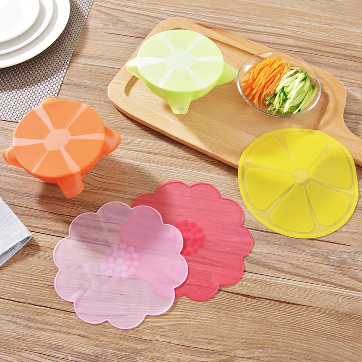 Flower Shape Silicone Bowl Covers Stretch Food Saver Wraps Reusable Expandable Food Lids (Pink)
Flower Shape Silicone Bowl Covers Stretch Food Saver Wraps Reusable Expandable Food Lids (Pink)