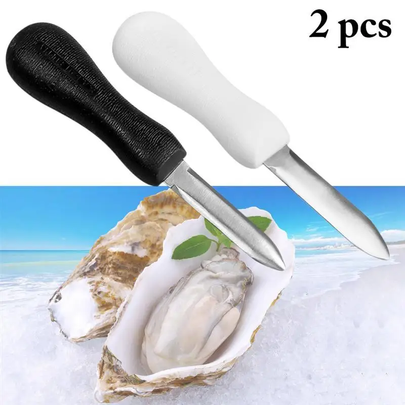 2PCS Multifunction Stainless Steel Seafood Tools Oyster Knife Sharp-Edged Shucker Shell Seafood Opener Utility Kitchen Tools
2PCS Multifunction Stainless Steel Seafood Tools Oyster Knife Sharp-Edged Shucker Shell Seafood Opener Utility Kitchen Tools