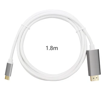 Wiistar Type c to HDMI Video Cable USB C USB 3.1 to HDMI Cable 1.8M USB 3.1 to HDMI Support 4K MacBook Samsung Galaxy S10/S9
Wiistar Type c to HDMI Video Cable USB C USB 3.1 to HDMI Cable 1.8M USB 3.1 to HDMI Support 4K MacBook Samsung Galaxy S10/S9