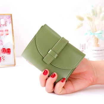 Women Small Fresh Short Ladies Wallet Pu Leather Candy Color Draw Small 3 Folder Card Pack Purse Clutch
Women Small Fresh Short Ladies Wallet Pu Leather Candy Color Draw Small 3 Folder Card Pack Purse Clutch
