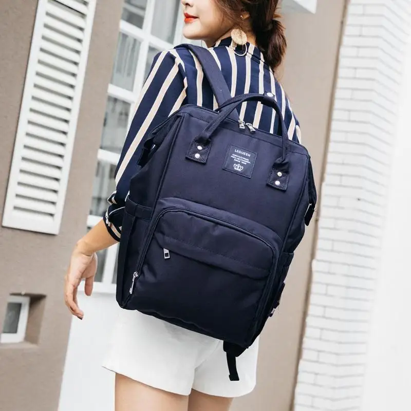 Fashion Mummy Diaper Bag Solid Maternity Maternity Waterproof Handbags Large Capacity Travel Diaper Backpacks Newborn Diaper Bag
Fashion Mummy Diaper Bag Solid Maternity Maternity Waterproof Handbags Large Capacity Travel Diaper Backpacks Newborn Diaper Bag