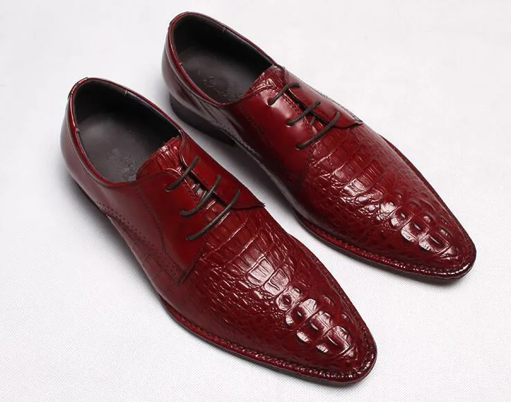 Pointed Toe Mens Italian Leather Dress Oxfords Shoes 2018 Lace up Male Prom Wedding Party Formal Shoes Spring Autumn Mujers
Pointed Toe Mens Italian Leather Dress Oxfords Shoes 2018 Lace up Male Prom Wedding Party Formal Shoes Spring Autumn Mujers