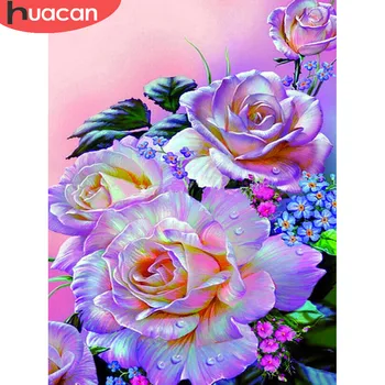 HUACAN Cross Stitch Rhinestones 5D DIY Diamond Painting Flower Full Square Diamond Embroidery Full Display Mosaic Decor Home
HUACAN Cross Stitch Rhinestones 5D DIY Diamond Painting Flower Full Square Diamond Embroidery Full Display Mosaic Decor Home