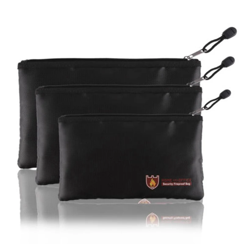 Document Bag Fire Resistant Protection Bag File Folder Briefcase Stationery Organizer Fireproof Pouch Money Files Safety
Document Bag Fire Resistant Protection Bag File Folder Briefcase Stationery Organizer Fireproof Pouch Money Files Safety
