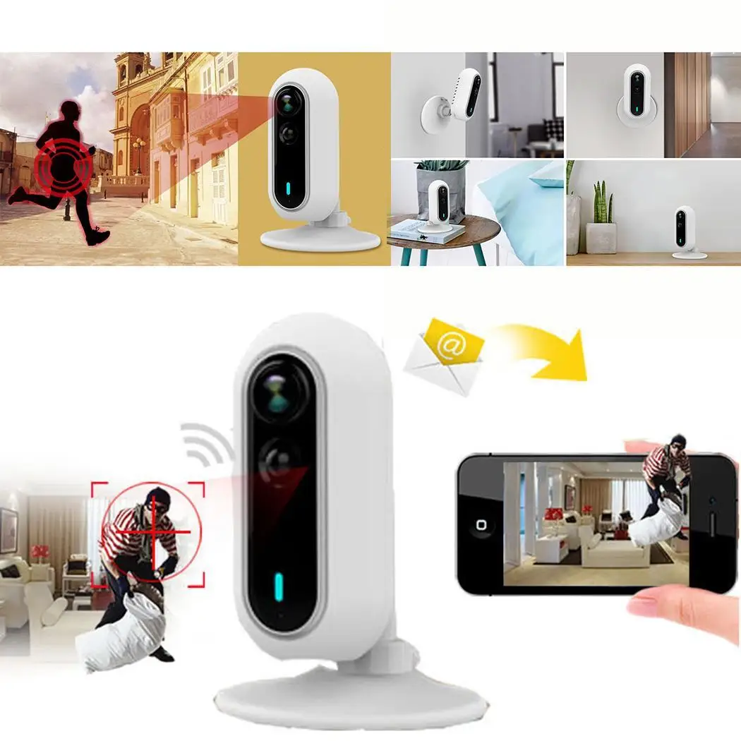 Wireless WiFi Home Mobile Phone Monitoring Human Body Infrared 110g Surveillance Cameras Kit Sensor Alarm Camera
Wireless WiFi Home Mobile Phone Monitoring Human Body Infrared 110g Surveillance Cameras Kit Sensor Alarm Camera