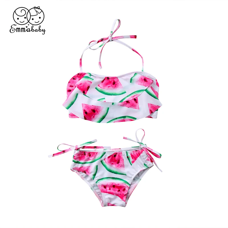 2PCS Kids Girl Summer Halter Watermelon Printed Swimwear Swimsuit Little Girl Ruffle Top Briefs Beachwear Bathing Swimming Suit
2PCS Kids Girl Summer Halter Watermelon Printed Swimwear Swimsuit Little Girl Ruffle Top Briefs Beachwear Bathing Swimming Suit