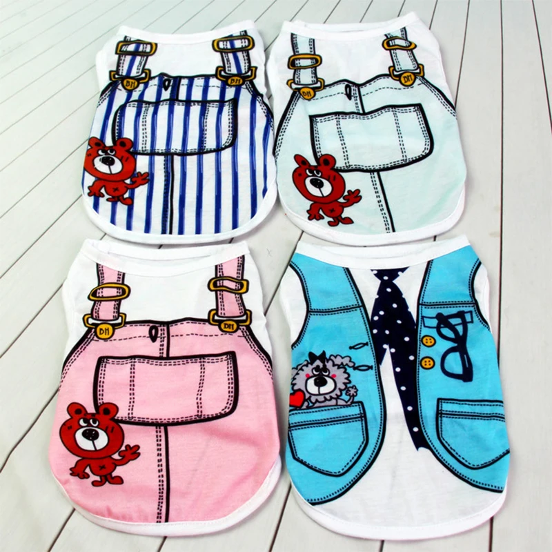 Cotton False Two-Piece Chihuahua Cute Vest Pet Dog Summer Clothes for Small Dogs Pets Clothing Yorkshire Apparel Pug Cosutme
Cotton False Two-Piece Chihuahua Cute Vest Pet Dog Summer Clothes for Small Dogs Pets Clothing Yorkshire Apparel Pug Cosutme