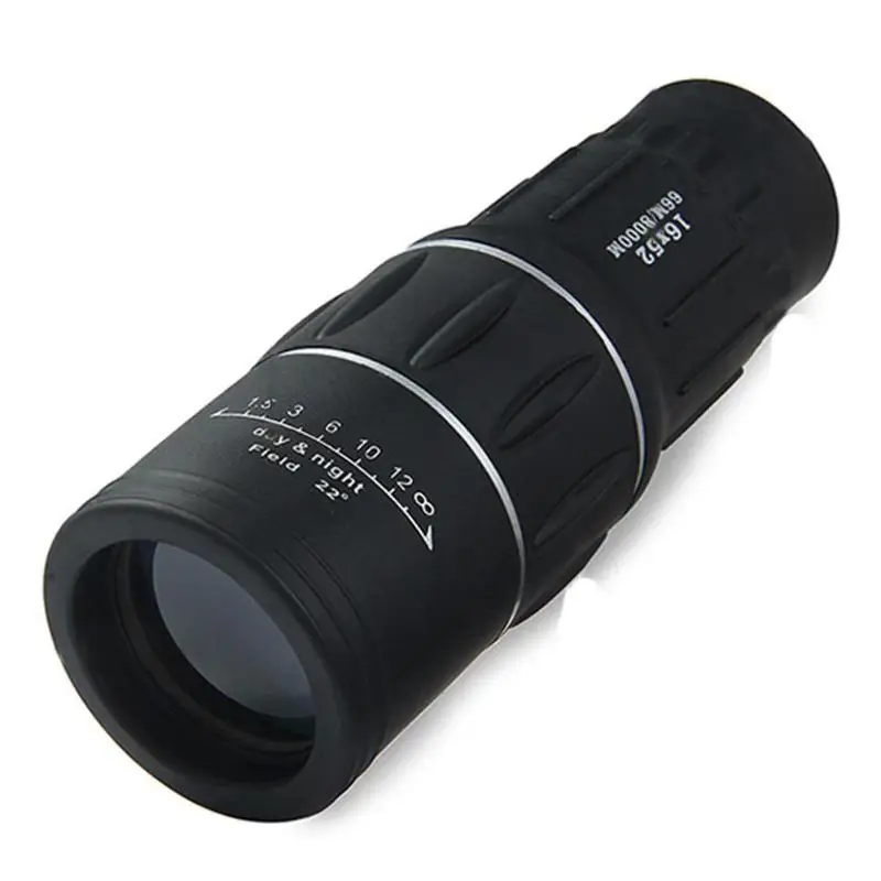 16X52 Dual Focus Monocular Telescope HD Scope Hunting Camera astronomical telescopes 16x Zoom Binoculars 66M/8000M Black New
16X52 Dual Focus Monocular Telescope HD Scope Hunting Camera astronomical telescopes 16x Zoom Binoculars 66M/8000M Black New