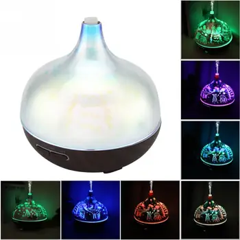 110-240v 400ML 3D Ultrasonic Air Humidifier Colorful LED light Aroma Diffuser Essential Oil Diffuser Aromatherapy US
110-240v 400ML 3D Ultrasonic Air Humidifier Colorful LED light Aroma Diffuser Essential Oil Diffuser Aromatherapy US