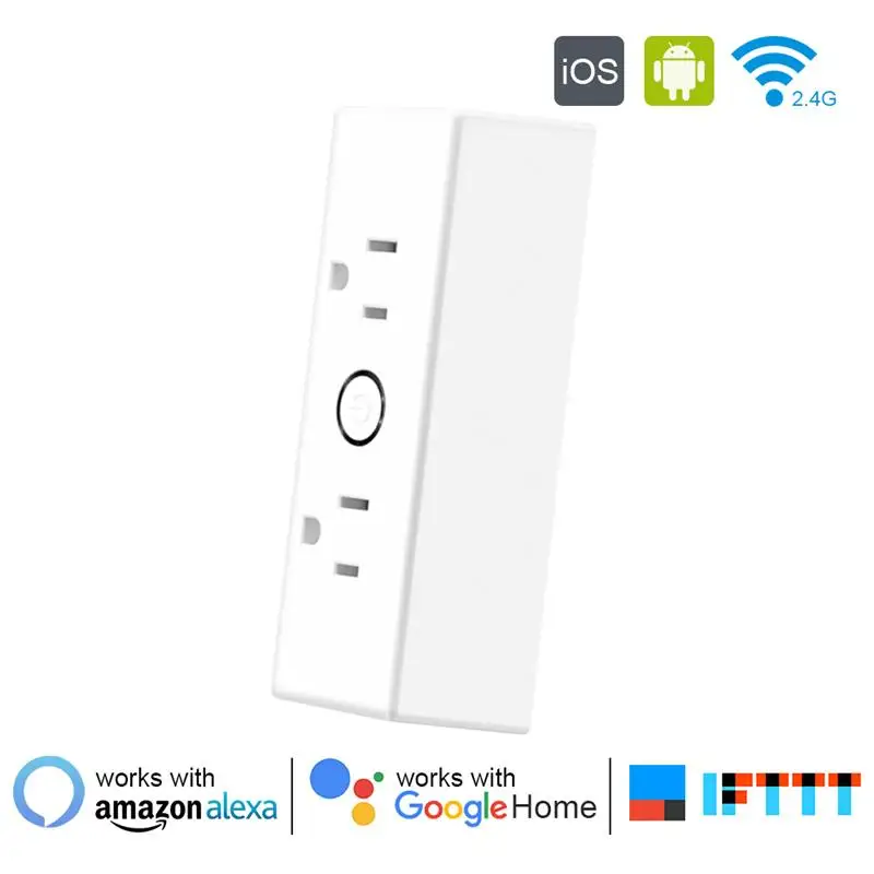 EU Plug Outlet Works With Google Home Mini Alexa 2019 Hot Smart Plug Wifi Smart Socket Power Monitor
EU Plug Outlet Works With Google Home Mini Alexa 2019 Hot Smart Plug Wifi Smart Socket Power Monitor