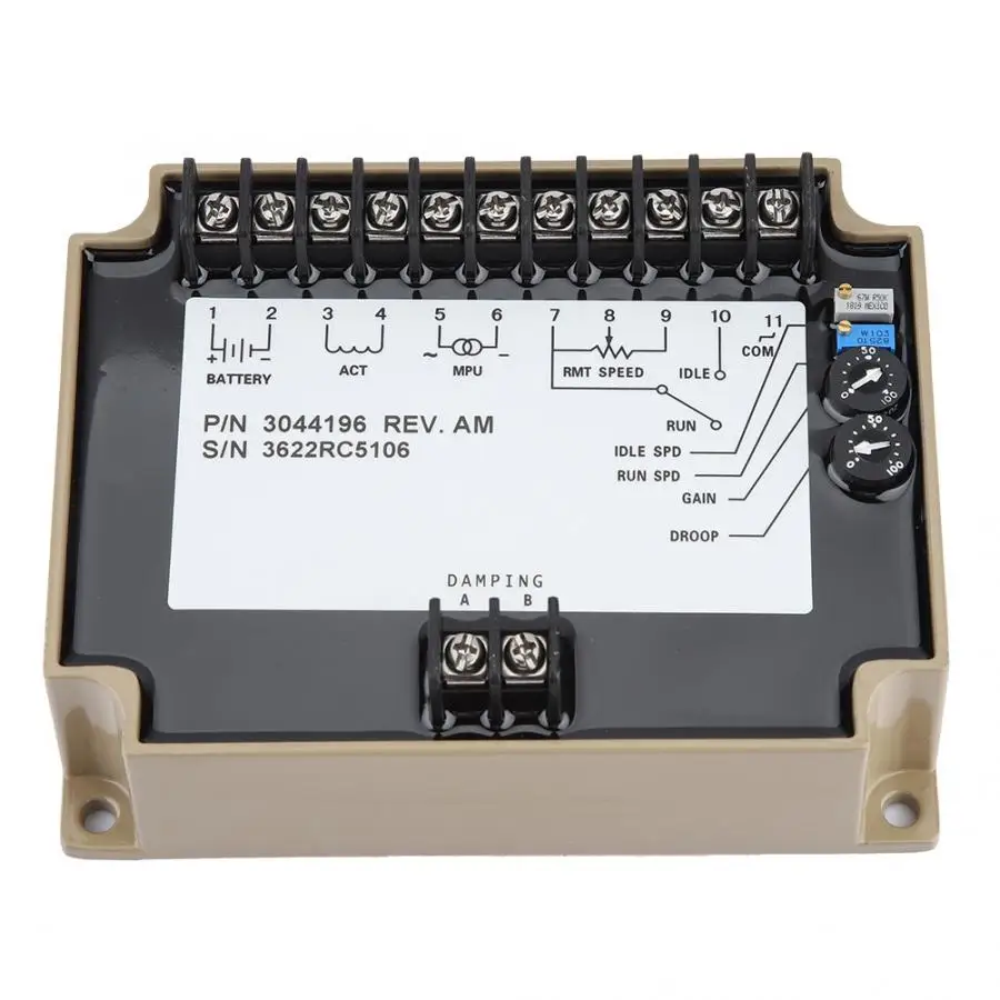 Electronic Speed Controller Governor 3044196 Generator Speed Control Board motor regulator brushless motor controller
Electronic Speed Controller Governor 3044196 Generator Speed Control Board motor regulator brushless motor controller