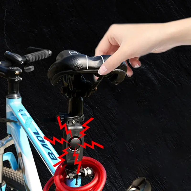 Keyless Wireless Remote Control Bike Motorcycle Gate Lock Splash Proof Cycling Lock With 110db Alarm Braided Steel Cable
Keyless Wireless Remote Control Bike Motorcycle Gate Lock Splash Proof Cycling Lock With 110db Alarm Braided Steel Cable