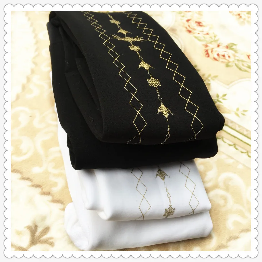 Women's Winter Warm Tights Gold Patterned High Elastic Waist Velvet Legging Thick Lolita Tights
Women's Winter Warm Tights Gold Patterned High Elastic Waist Velvet Legging Thick Lolita Tights