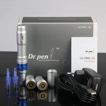 New Tattoo Gun Dr pen A6 Rotary Tattoo Machine Cartridges permanent makeup machine wireless Derma Pen tattoo Microneedling
New Tattoo Gun Dr pen A6 Rotary Tattoo Machine Cartridges permanent makeup machine wireless Derma Pen tattoo Microneedling