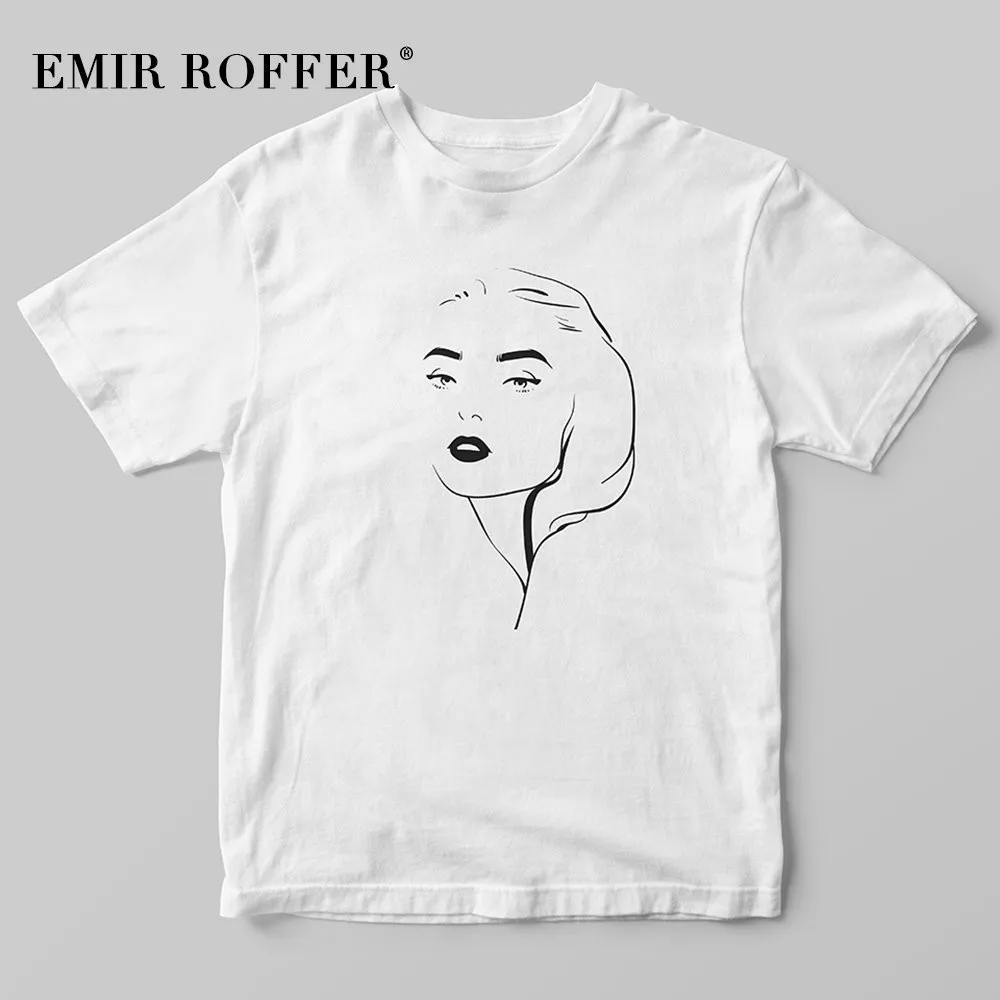 EMIR ROFFER Vintage T Shirt Women Graphic Tees Funny Fashion Streetwear Harajuku Print T-shirt Summer Casual Cotton Tshirts
EMIR ROFFER Vintage T Shirt Women Graphic Tees Funny Fashion Streetwear Harajuku Print T-shirt Summer Casual Cotton Tshirts