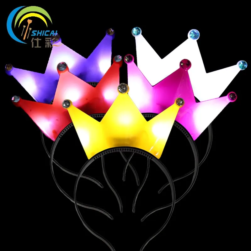 1pcs/ Crown LED Headband Luminous Headwear Flash Light for Halloween Concert Performance Party Wedding Toys Headdress Adult Kids
1pcs/ Crown LED Headband Luminous Headwear Flash Light for Halloween Concert Performance Party Wedding Toys Headdress Adult Kids