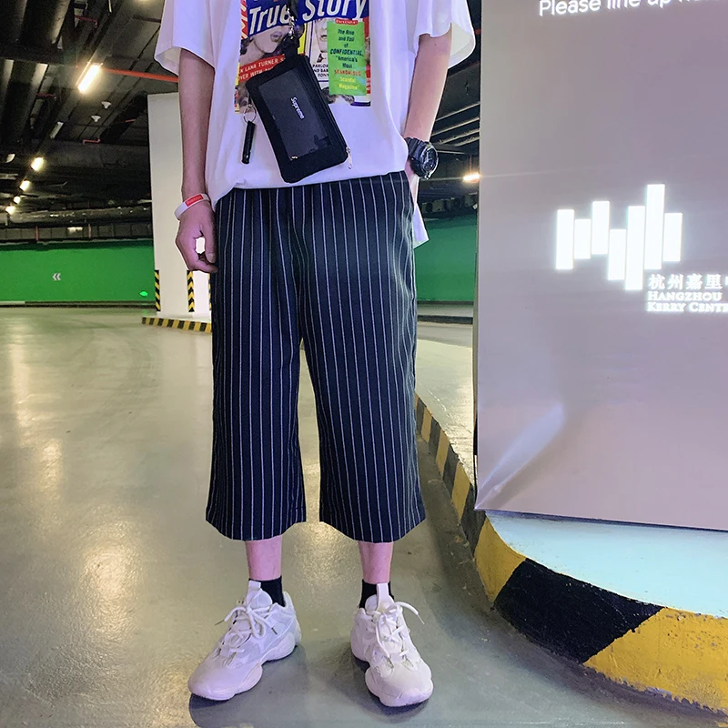 Spring New Pants Men Fashion Striped Straight Business Casual Suit Pants Man Streetwear Trend Wild Loose Cropped Trousers M-2XL
Spring New Pants Men Fashion Striped Straight Business Casual Suit Pants Man Streetwear Trend Wild Loose Cropped Trousers M-2XL