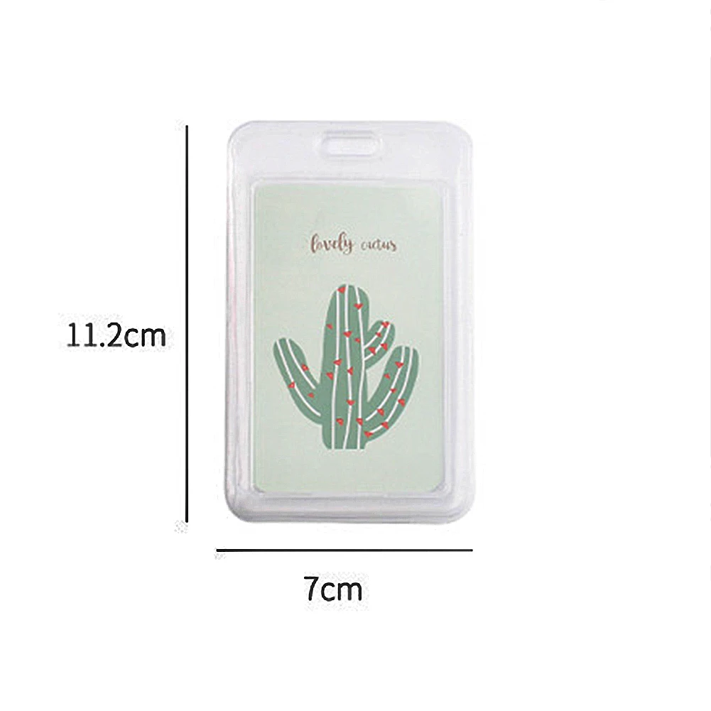 Bank Credit Card Holder Cover Hot Sale Women Men Fashion Bags Good Quality Cute Cactus Case Keeper Kids Gift|Держатели для карт и